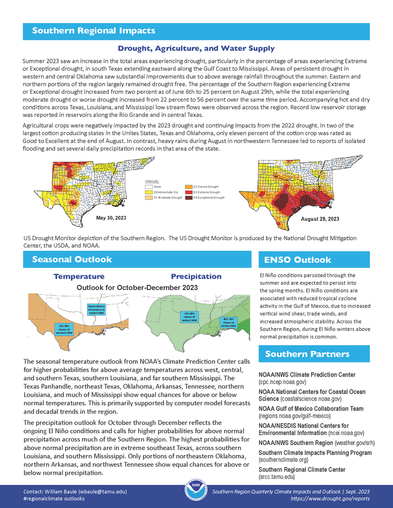 Southern Summer 2023- Quarterly Outlook Page 2