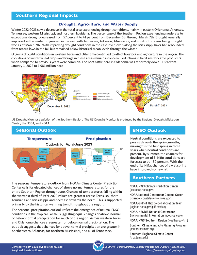 Southern Winter 2022 - 2023- Quarterly Outlook Page 2