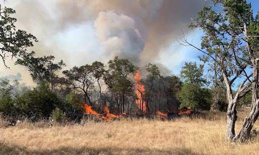 Photo of Oak Grove fire